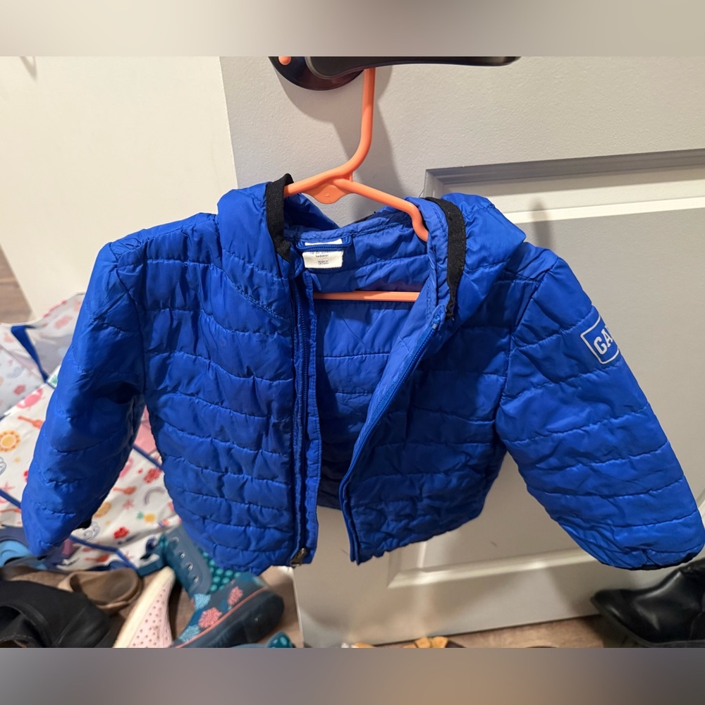 Blue Baby Gap primaloft down jacket